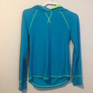 Lightweight hoodie/ hooded long sleeve